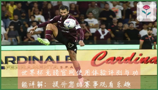 世界杯竞猜官网使用体验评测与功能详解：提升您的赛事观看乐趣